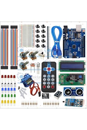 Fen Lisesi Robotik Kodlama Dersi Arduino Uygulama Eğitim Seti