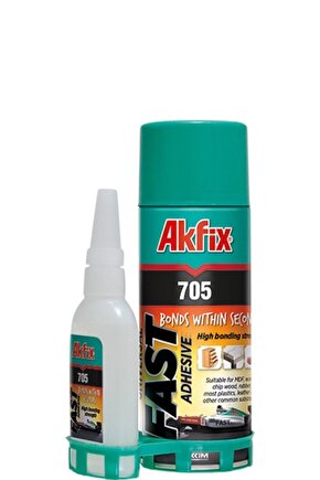AKFİX HIZLI YAPIŞTIRICI 200ml+50g ÇOK AMAÇLI YAPIŞTIRICI JAPON YAPIŞTIRCISI