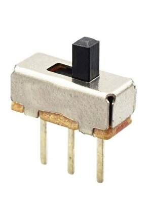 On Off Sürgülü Switch Anahtar 3 Pinli 2,54mm