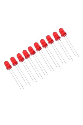 10 Adet 5mm Kırmızı Led