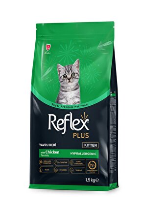 Plus Kitten Tavuklu Yavru Kedi Maması 1,5 Kg