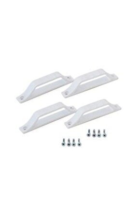 Pvc Aksesuar - Sineklik Beyaz D Kol 4 Adet 70 x 88 Plastik