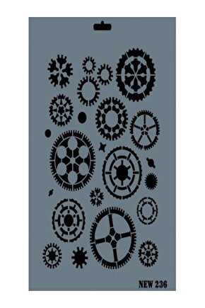 Stencil New Seri 236 25x35
