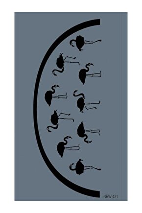 Stencil New Seri 431 25x35