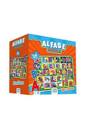 5027 Alfabe Yer Puzzle -CA Games