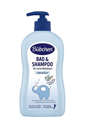 Doğumdan Itibaren 400ml Basmalı Şampuan Doğal Papatya Özlü Buğday Proteinli