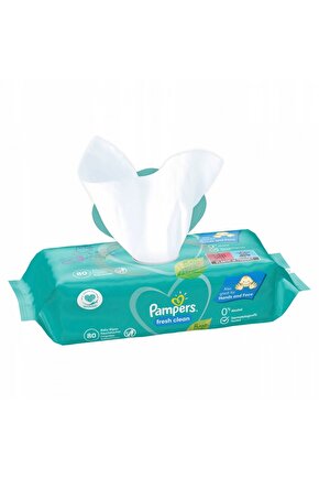 Pampers Temiz Ve Ferah Islak Bebek Havlusu 80li