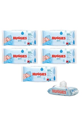 Pure Yenidoğan Hassas Islak Havlu 72 Yaprak 5li Paket (432 YAPRAK)