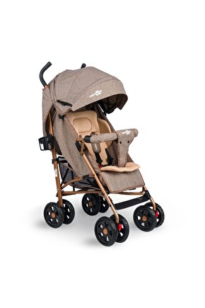 Tam Yatar Baston Bebek Arabası – Wood Brown