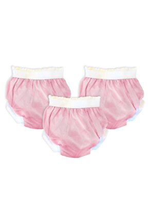 3lü Alıştırma Külodu 16-22kg - Pembe
