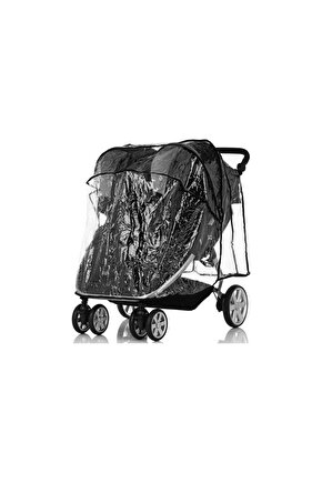 Britax B-agile Double Bebek Arabası - Yağmurluk