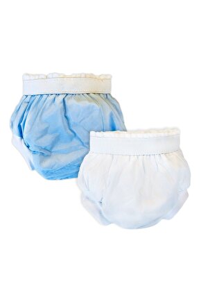 2li Lüks Alıştırma Külodu 10-15 Kg - Beyazmavi