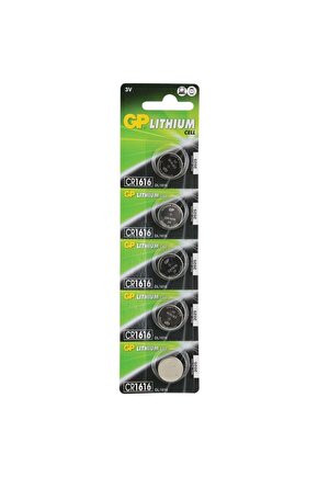 Cr1616 Lityum 3 Volt Pil 5li Paket