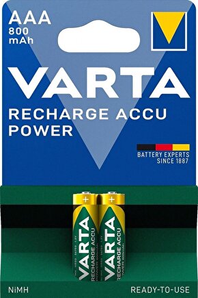 Aaa 2li Şarj Edilebilir Pil 800mah 