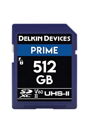 512GB Prime SDXC UHS-II V60 Hafıza Kartı