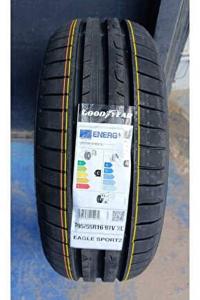 19555r16 91v Xl Eagle Sport 2 Yaz Lastiği 2025 Üretim