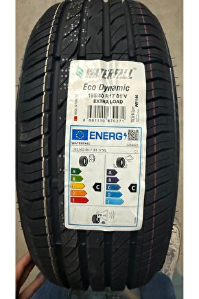 19540R17 81V ECO DYNAMİC WATERFALL YAZLIK LASTİK 2025 TARİHLİ