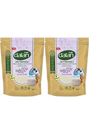 Doğal Granül Sabun Tozu 1kg Doğal Bebekler Için Lavanta Esintisi (2 Lİ SET)