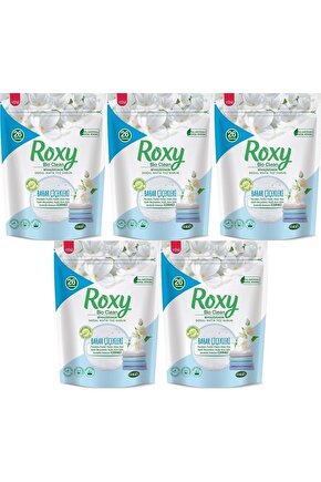 Roxy Bio Clean Matik Sabun Tozu 800gr Bahar Çiçekleri (5 Lİ SET) (130 YIKAMA)