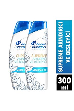Head & Shoulders Supreme Şampuan Arındırıcı 300 Ml X 2