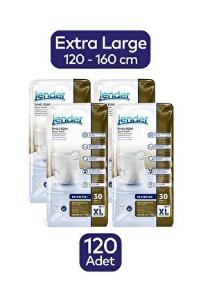 Emici Külot Yetişkin Hasta Bezi Xlarge 120 Adet