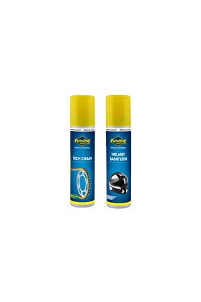 75 ML zincir yağ ve 75 ML kask temizleme (Seyahat Seti )
