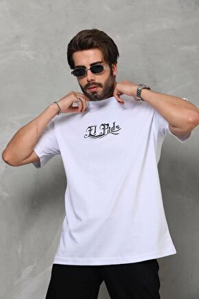 Moda Shop & Butik Unisex Torba Cep Detaylı Parçalı T-shirt - Gri