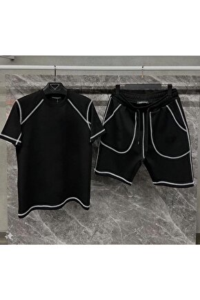 Unisex Uzun Kollu Paraşüt Kumaş Rüzgarlik - Siyah