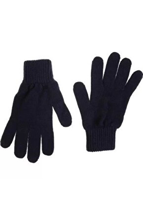 Unisex Triko Dokuma Eldiven - Siyah