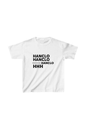 Unisex Çocuk Baskılı T-Shirt - Beyaz