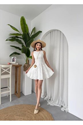 Moda Shop & Butik Vess Cep Detaylı Elbise