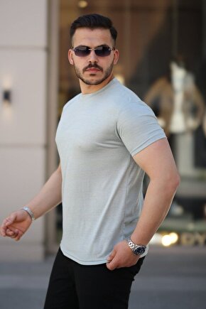Myterrax Erkek Mini Jakarlı Kısa Kollu T-shirt