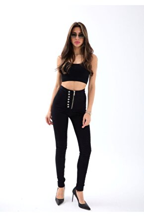 Mra Fashion 6007 Pantolon-siyah