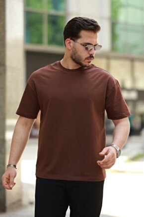Myterrax Erkek Kısa Kollu Basic Oversize Tshirt