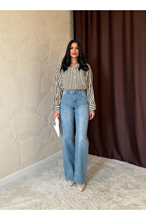 Mra Fashion Mavi Comfy Jeans Pantolon