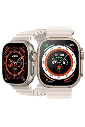 Watch 8 T800 Ultra Akıllı Saat Ios Andorid Destekli Arama Özeliği Sensörlü Lcd Ekran 3tuş