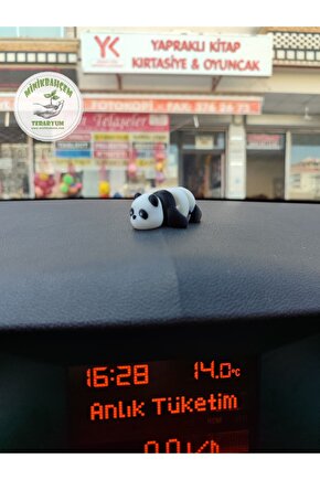Otomobil Aksesuarı Dikiz Aynası Aksesuarı Dikiz Aynası Süsü Sevimli Panda Tiny Panda
