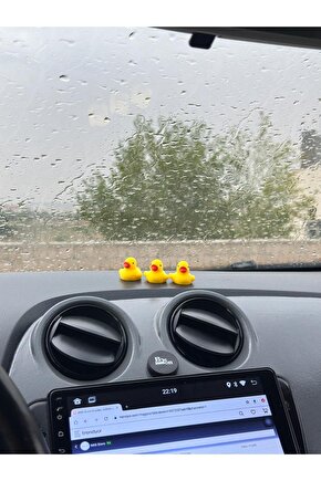 3lü Mini Ördek Set - Araç İçi Aksesuar Sevimli Ördekler