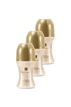 Far Away Kadın Rollon 50 Ml. Üçlü Set