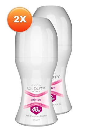 OnDuty Active Kadın Rollon 50 Ml. İkili Set