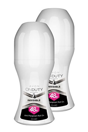 OnDuty Invisible Kadın Rollon 50 Ml. İkili Set