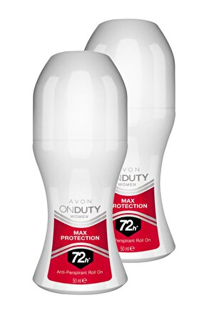OnDuty Max Protection Kadın Rollon 50 Ml. İkili Set