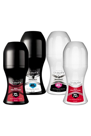 Onduty Invisible Ve Max Protection Kadın Erkek Rollon Paketi