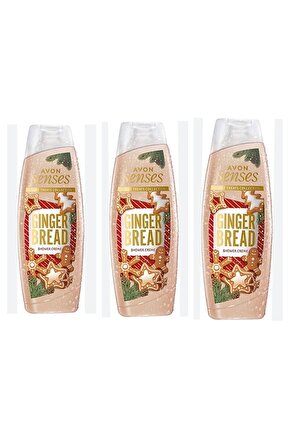 Senses Ginger Bread Duş Jeli - 500ml 3 Adet