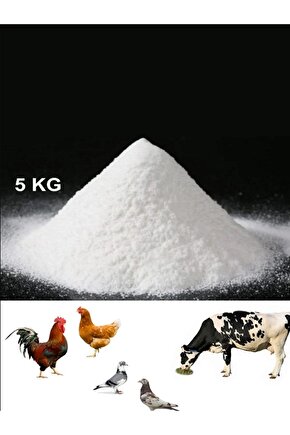 Mermer Tozu 5 Kg Hayvan Yemi Katkısı Beyaz Kalsit Tozu Yüksek Kalite Ince Kalsiyum Toz Karbonat