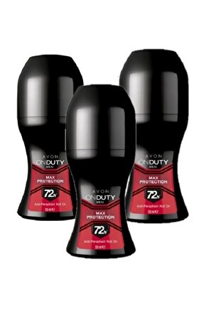 On Duty Max Protection Erkek Antiperspirant Roll On Deodorant Üçlü