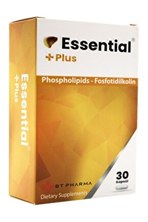 Essential Plus Fosfotidilkolin ve Bitki Ekstreleri İçeren Kapsül Takviye Edici Gıda