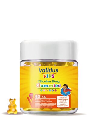 Kids (SİTİKOLİN) 60 Gummies