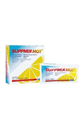 Suppmixhot Afrika Sardunyası İçeren Toz Takviye Edici Gıda 12li 13 gr