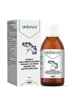 Sambu-C Kara Mürver Ekstresi Takviye Edici Gıda 150 ml